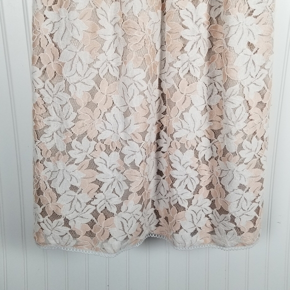 Vince Camuto Womens Lace Sleeveless Midi Dress Size 10 Cottagecore Romantic Boho - Picture 6 of 16